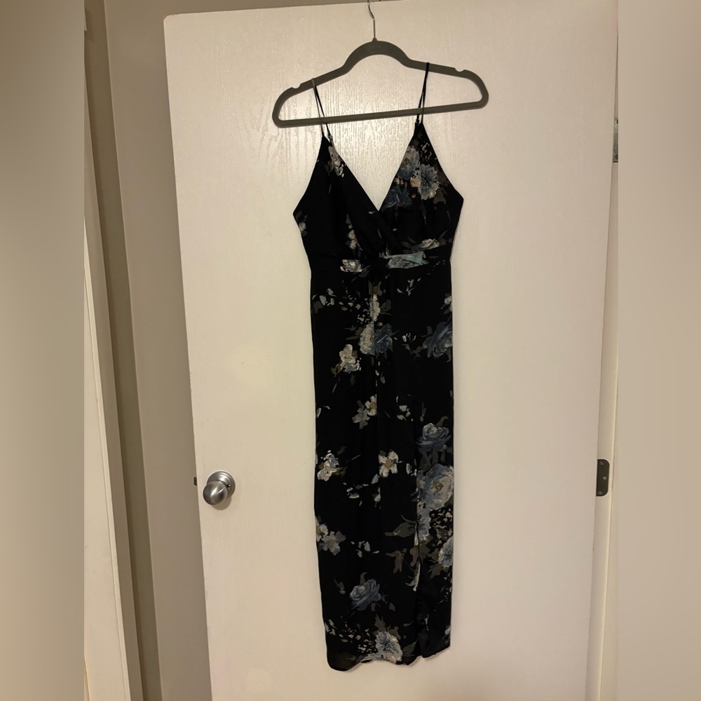 PARK & FIFTH MIDI FLORAL DRESS